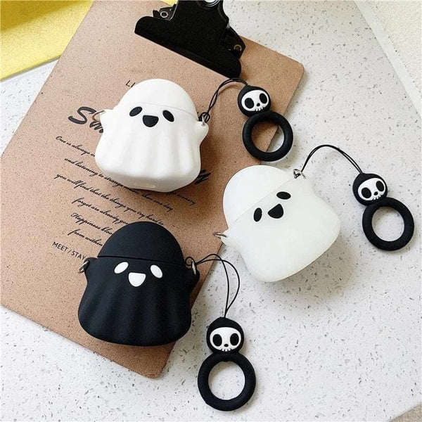 3D Ghost Silicone Airpod Case