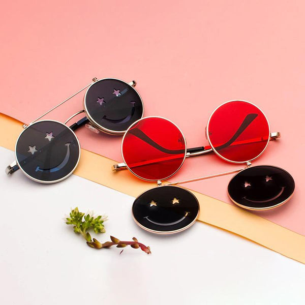 Smiley Steampunk Sunglasses