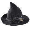 Gothic Black Witch Hat