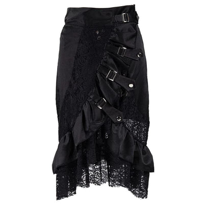 Medieval Black Gothic Skirt | Goth Skirt - Gothic Babe Co