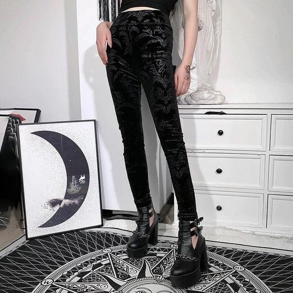 Neesha Velvet Black Pants