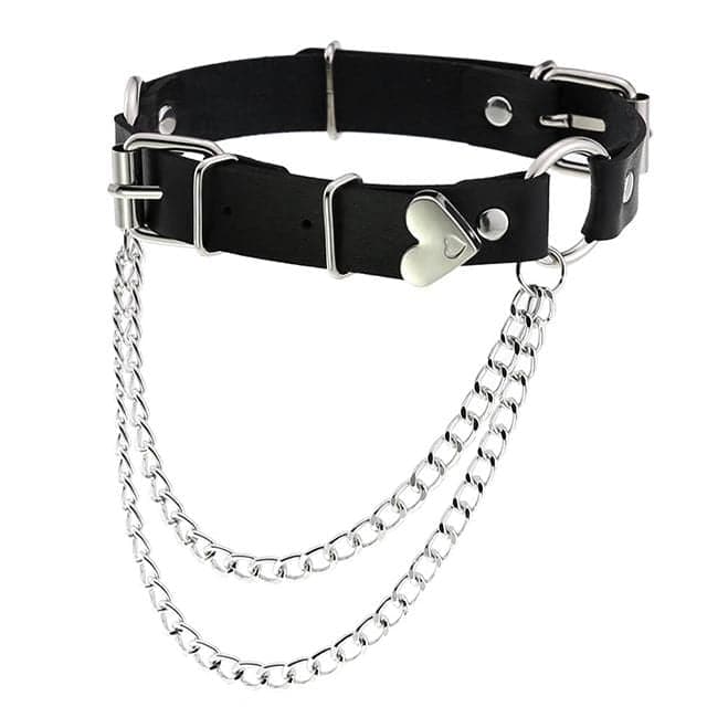 Bad Girl Gothic Choker Necklace