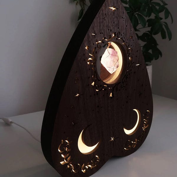 Planchette Crystal Lamp