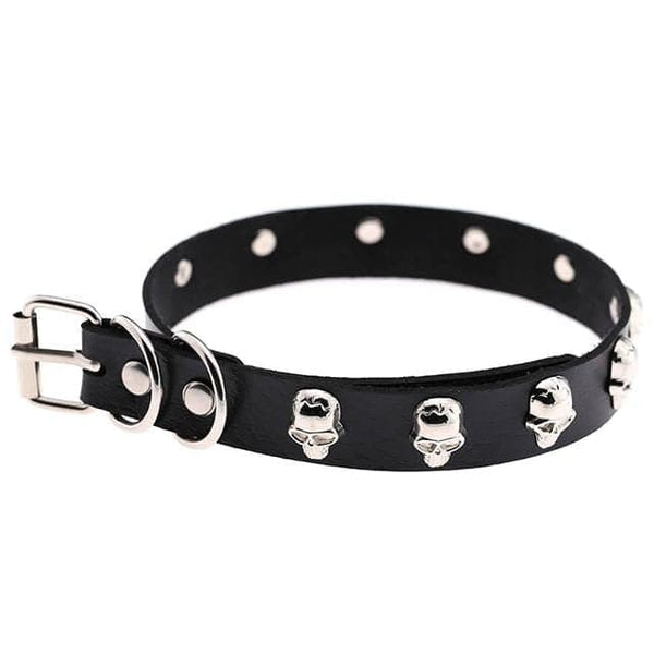 Cursed Skull Choker Necklace