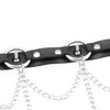 Chain of Guilt Leather Choker