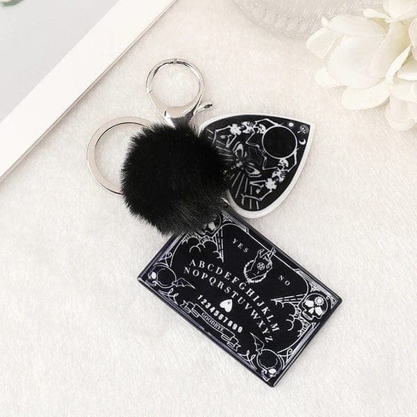 Ouija Planchette Keychain