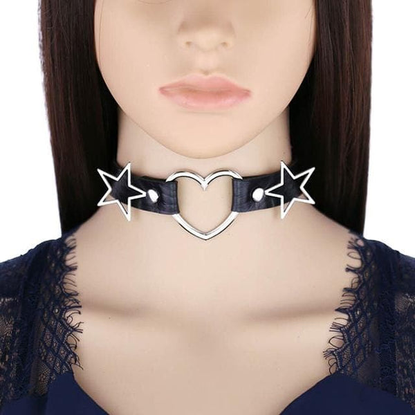 Cosmic Love Gothic Choker Necklace