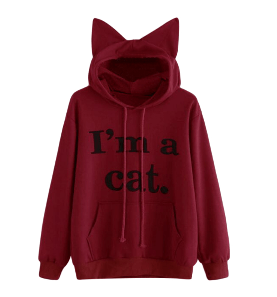 Dark Heart Cat Hoodie