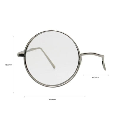 Half Eye Round Glasses