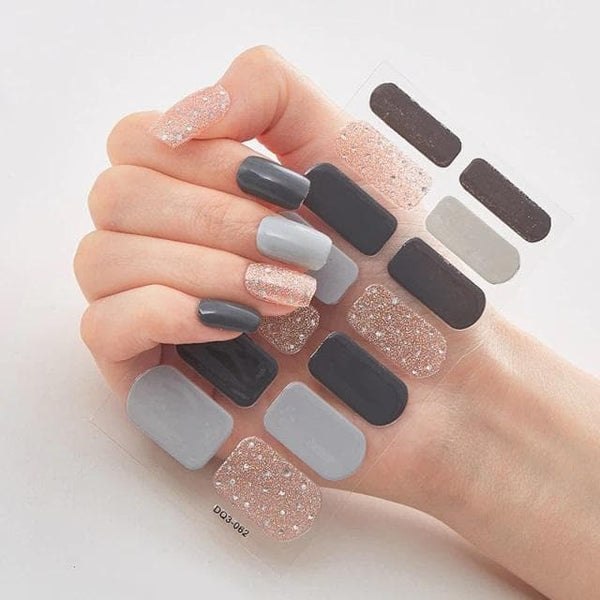 Goth Minimalist Nail Art Stickers