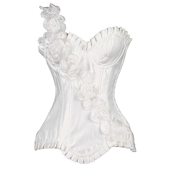 Floral Sweetheart Overbust Corset