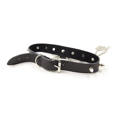 Gothic Punk Choker with Nipple Cover