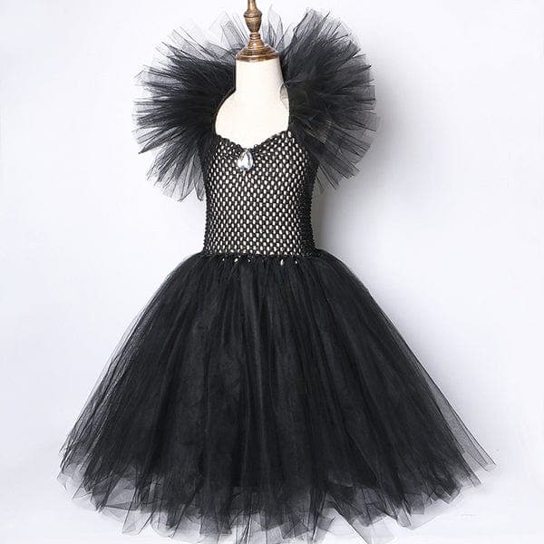 Black Evil Tutu Dress