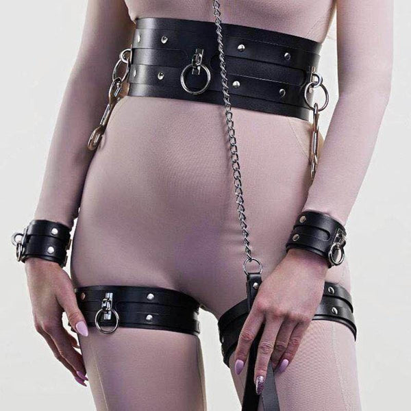 Sensual Dark Restraints Harness