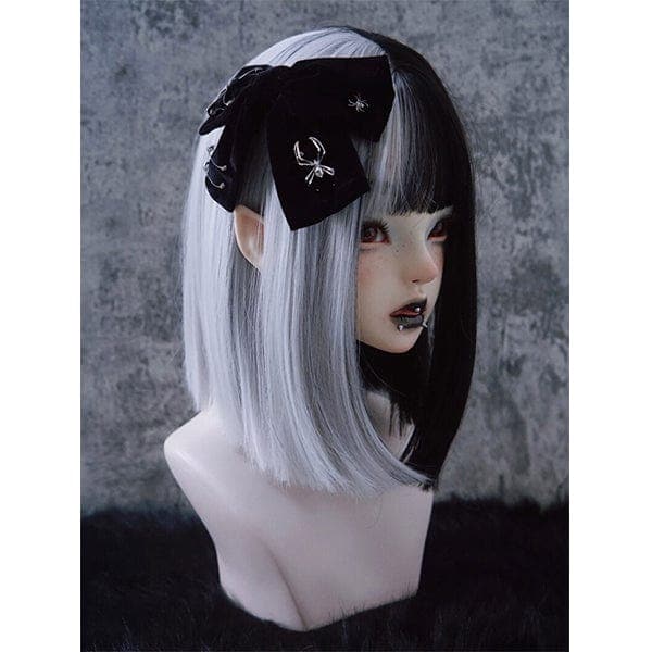 Anime-Goth Bowtie Hair Clip