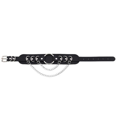 Lawbreaker Punk Leather Choker