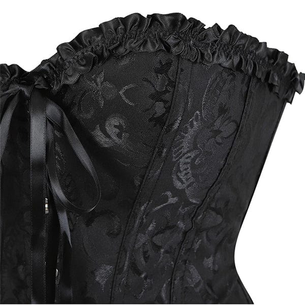 Witch Bride Overbust Corset Dress