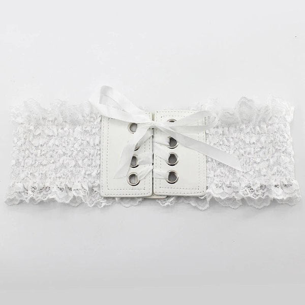 Retro Lace Corset Belt