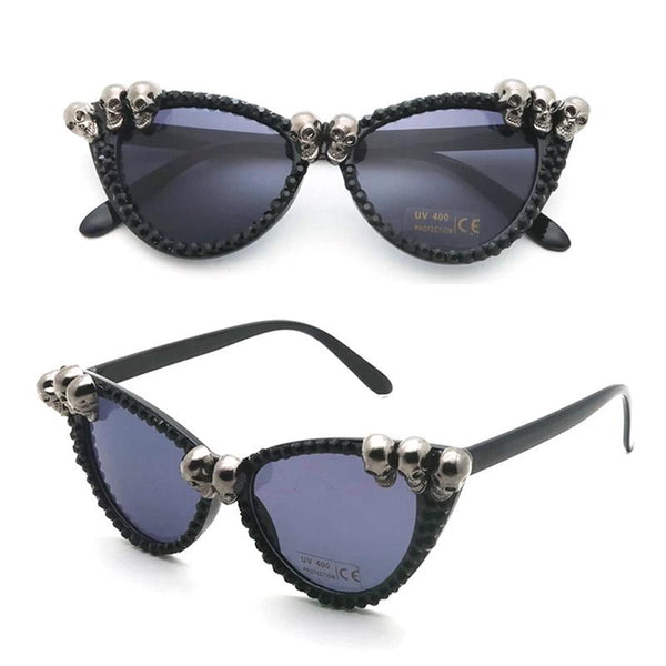 Trendy Skull Retro Sunglasses