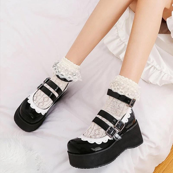 Gothic Mary Jane Platform Shoes