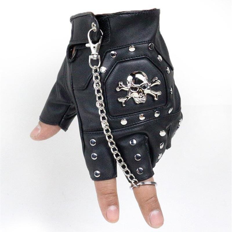 Gothic Punk Gloves - Gothic Babe Co