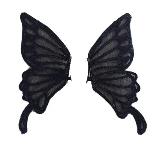 Gothic Butterfly Wings Headwear