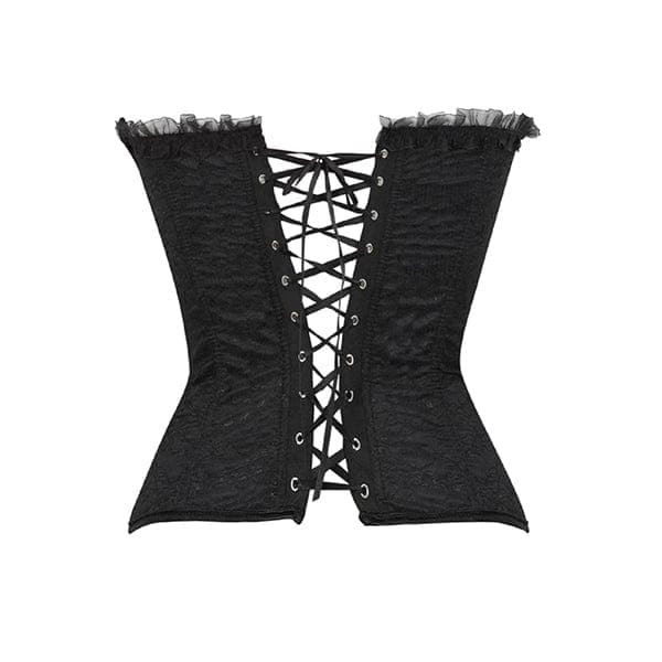 Dark Lace Overbust Corset