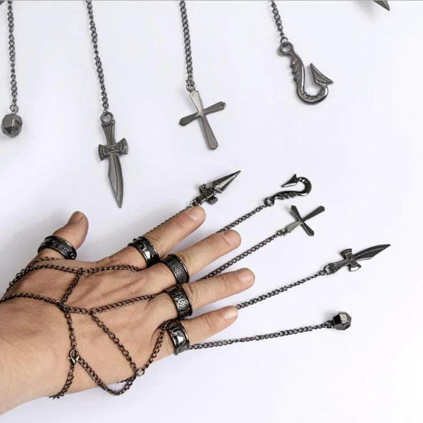 Hunter Kurapika Knuckle Rings