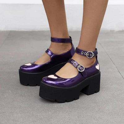 Sinner's Love Chunky Platform Shoes