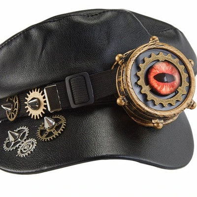 Harlow Steampunk Newsboy Cap