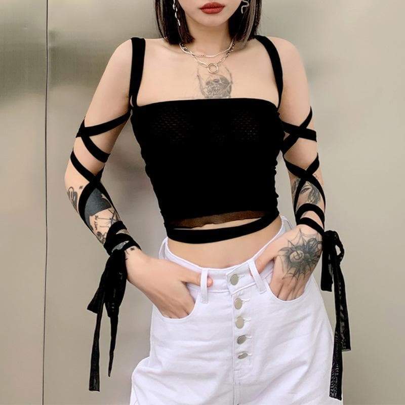 Ardetha Aesthetic Crop Top