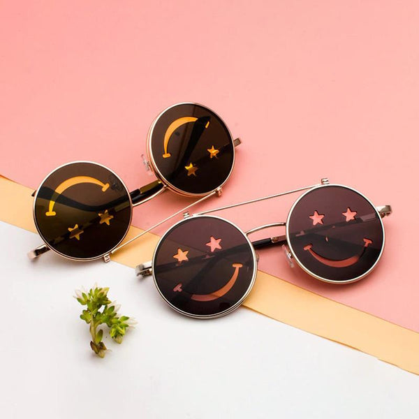 Smiley Steampunk Sunglasses