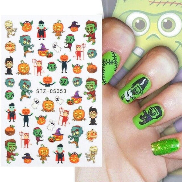 Horror Fashion Nail Stickers