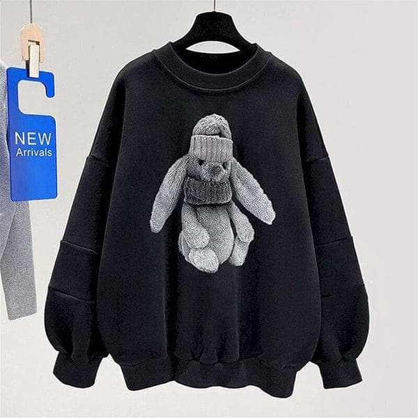 Bunny Haze Loose Sweatshirt