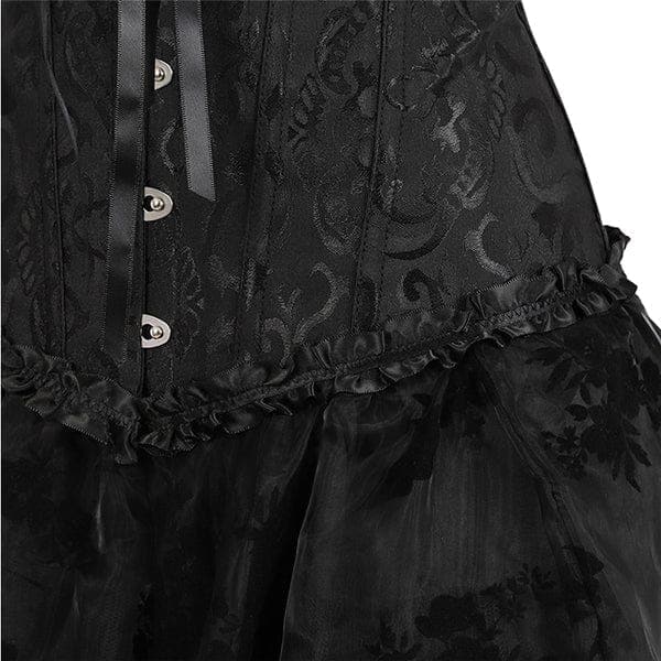 Witch Bride Overbust Corset Dress