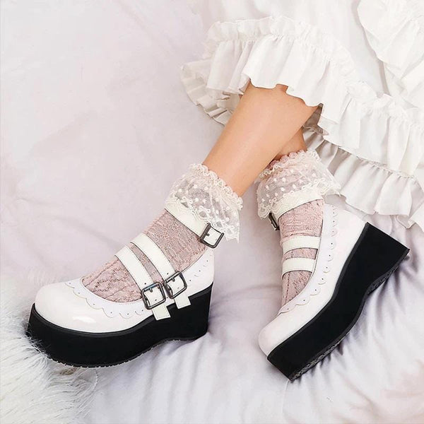 Gothic Mary Jane Platform Shoes