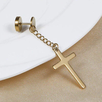 Celestial Crucifix Earrings