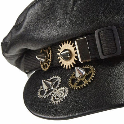 Harlow Steampunk Newsboy Cap