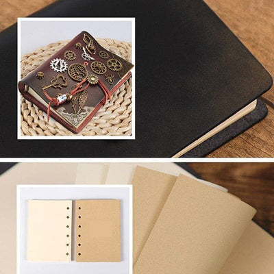 Test of Time Steampunk Leather Notebook