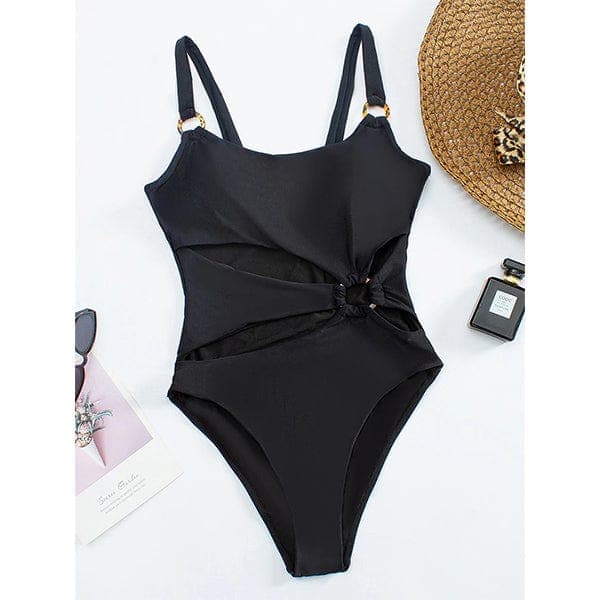 Beach Goddess Hollow Out Swimsuit