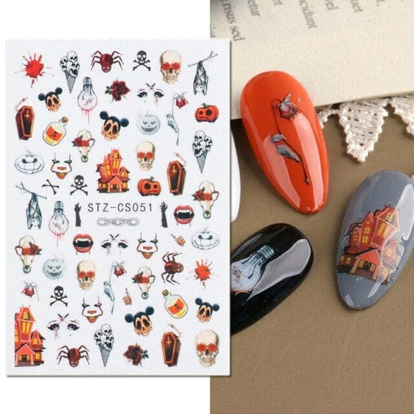 Horror Fashion Nail Stickers