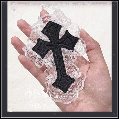 Crucifix Lolita Hair Pin