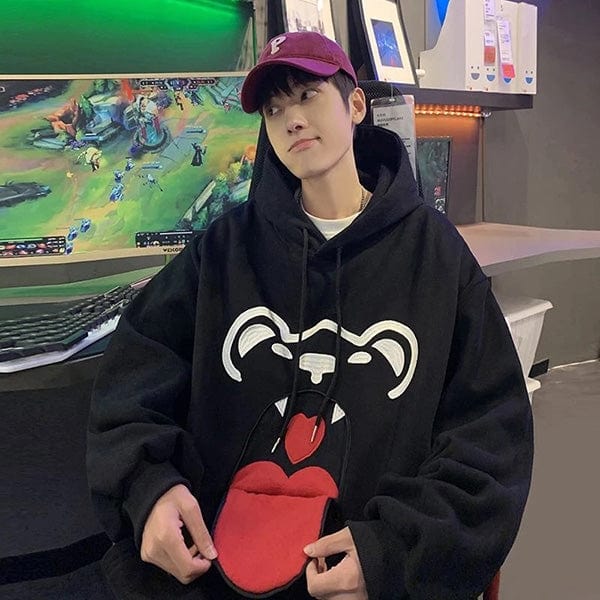 Hungry Bear Oversized Hoodie