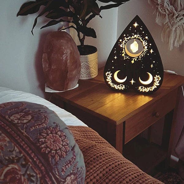 Planchette Crystal Lamp