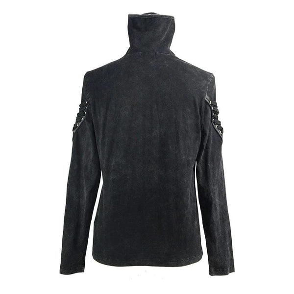 Huxley Turtleneck Black Top