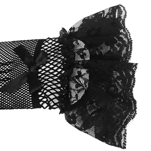 Mesh Gothic Sweet Gloves