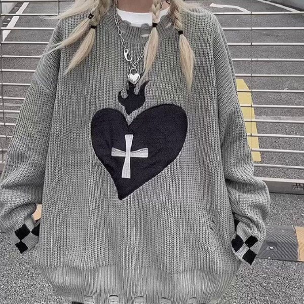 Cross My Heart Loose Sweater