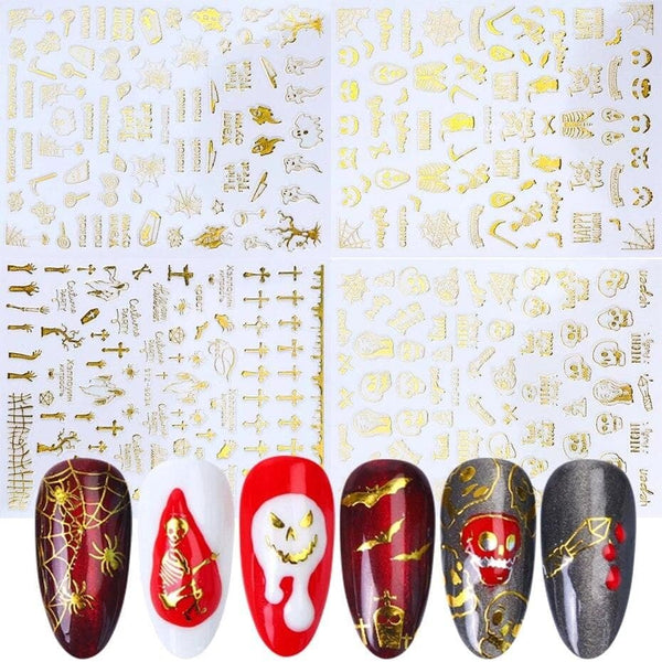 Night Creepers Nail Art Stickers