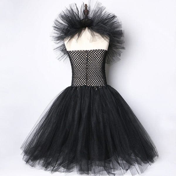 Black Evil Tutu Dress