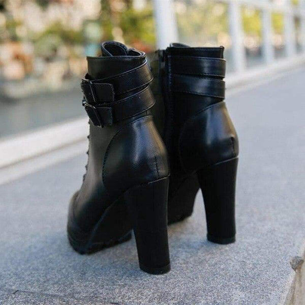 Rivet Rider Gothic Boots